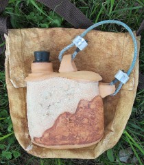 handmadeceramicCanteenwithcarryingcase